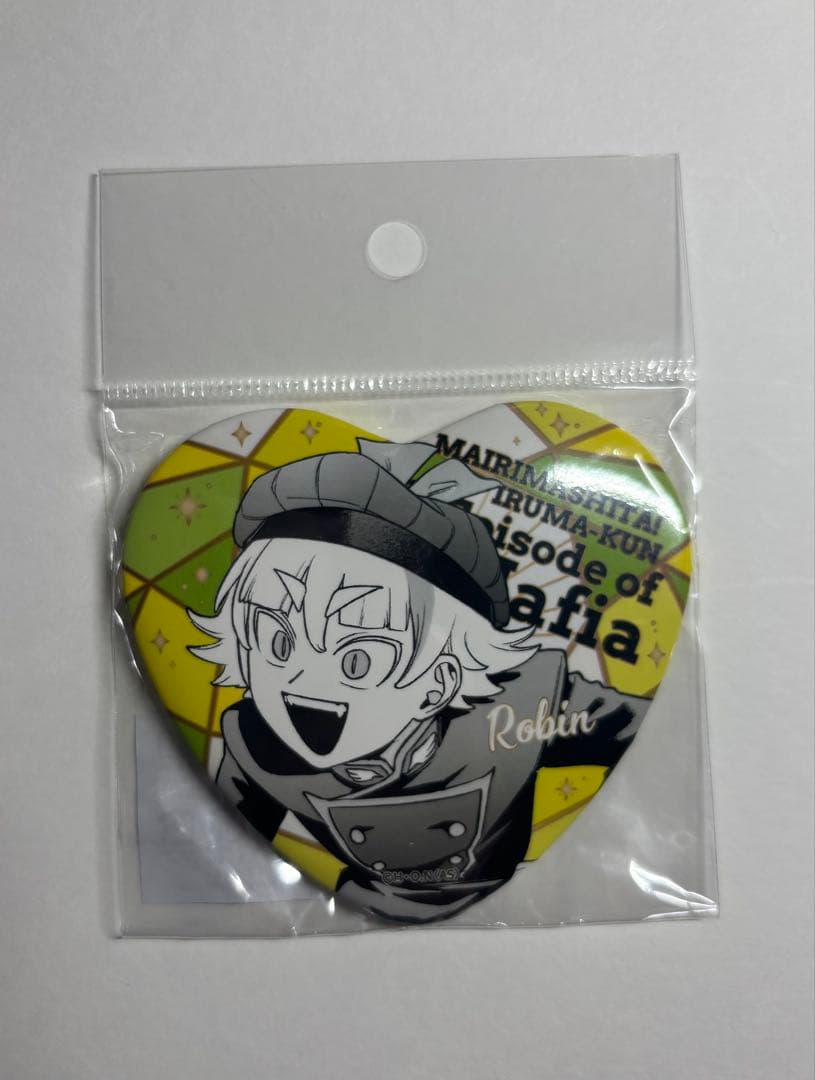 Mairimashita! Iruma-kun if-Mafia Robin Can Badge