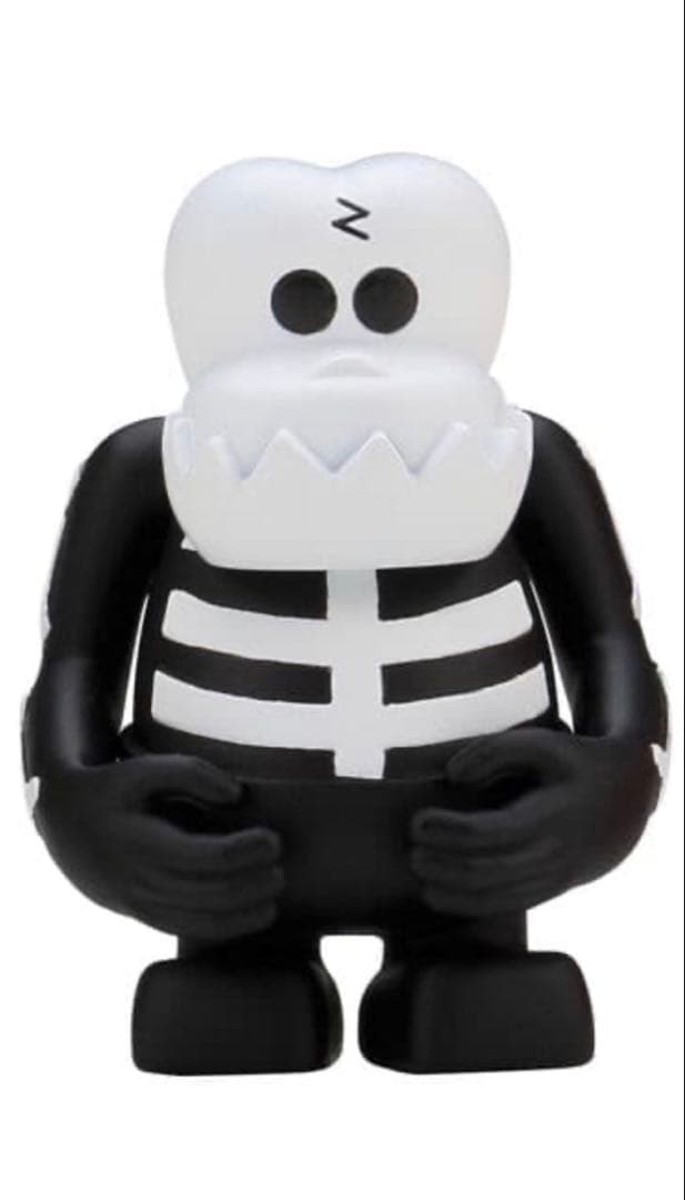 BOUNTY HUNTER Skull-kun Miniature Figure Black Unopened