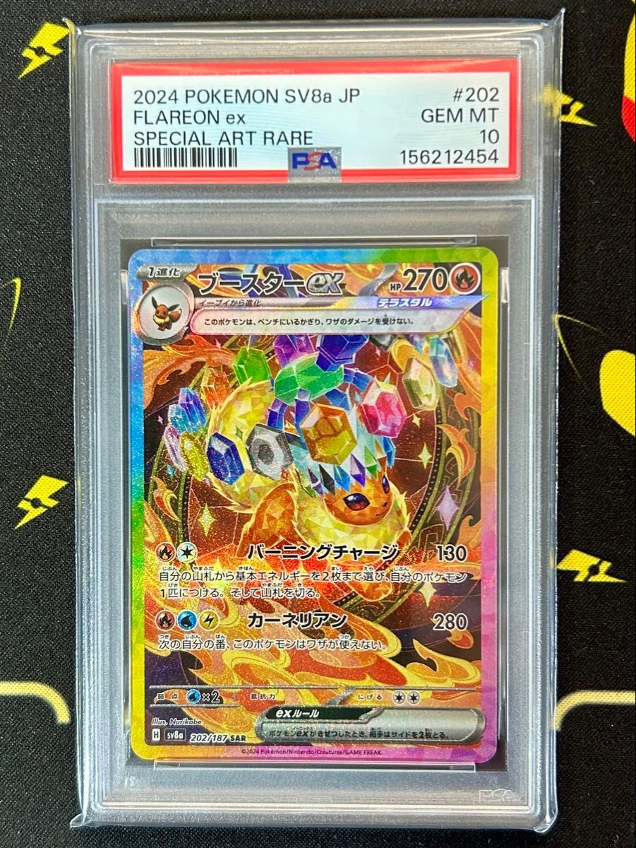 【PSA10】神奇宝贝卡助推器ex SAR #202