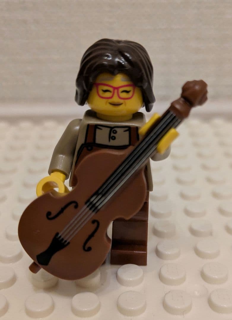 LEGO 迷你人仔 小提琴工匠老奶奶