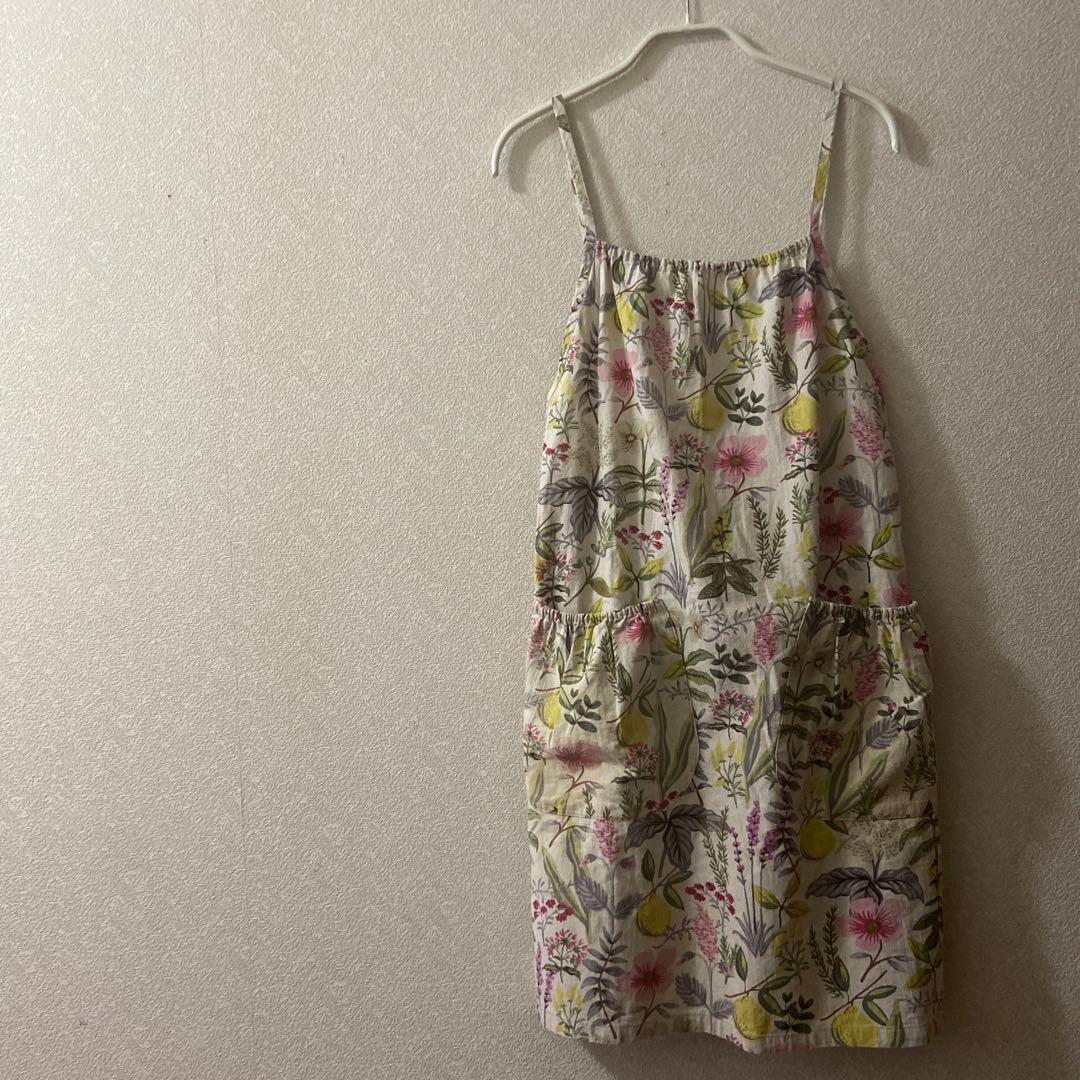 [Custom-Made Item] Botanical-Pattern Apron