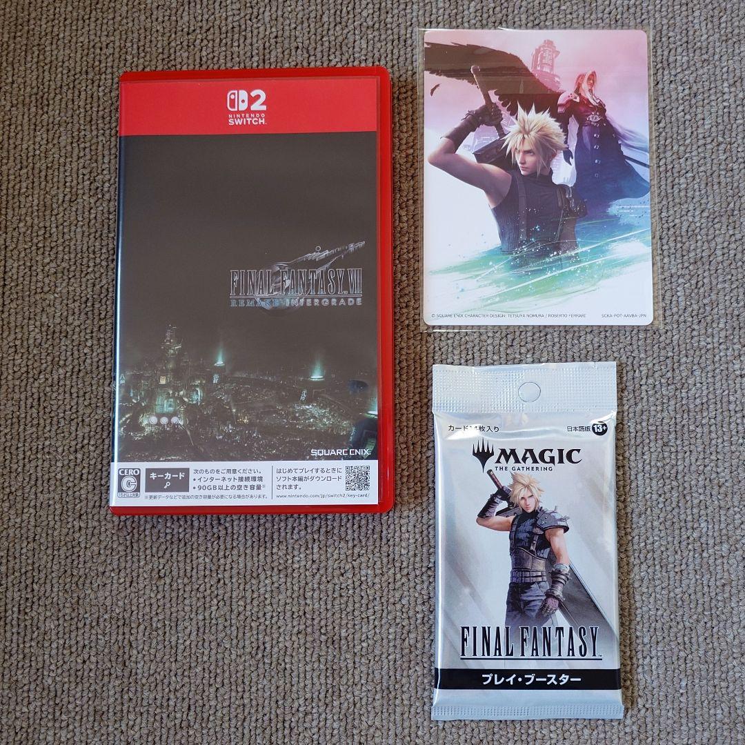 【附赠特典】 Switch2 最终幻想7 重制版 Intergrade
