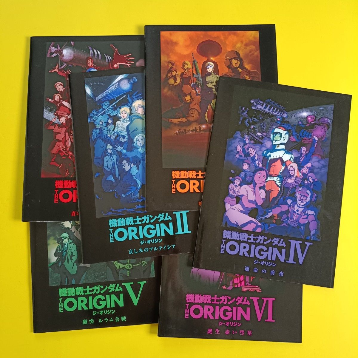 电影小册子机动战士高达THE ORIGIN1 ~ 6全6册