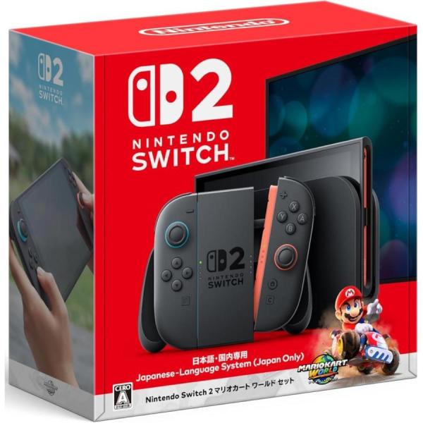 ★任天堂Nintendo Switch2国内版日语版马里奥卡-世界套装BEE-S-KB6CA新品本体4902370553031