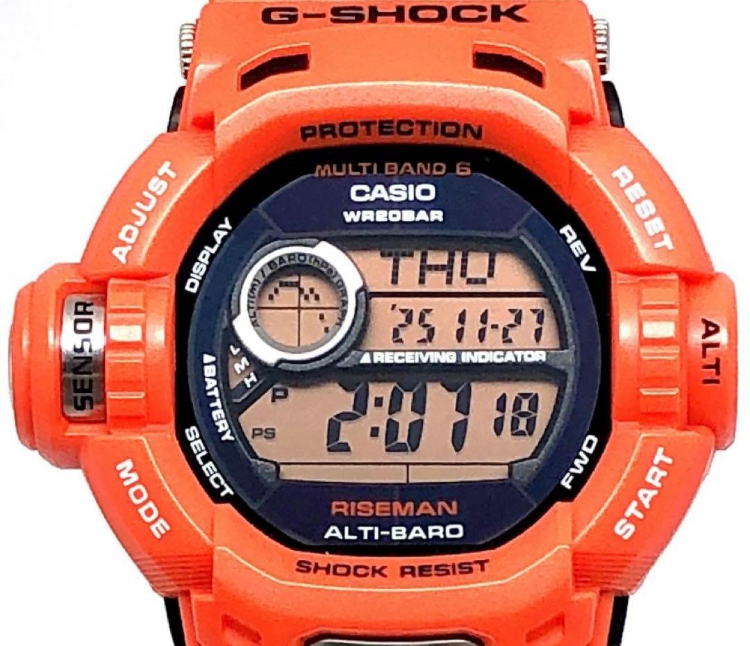 CASIO G-SHOCK RISEMAN Orange
