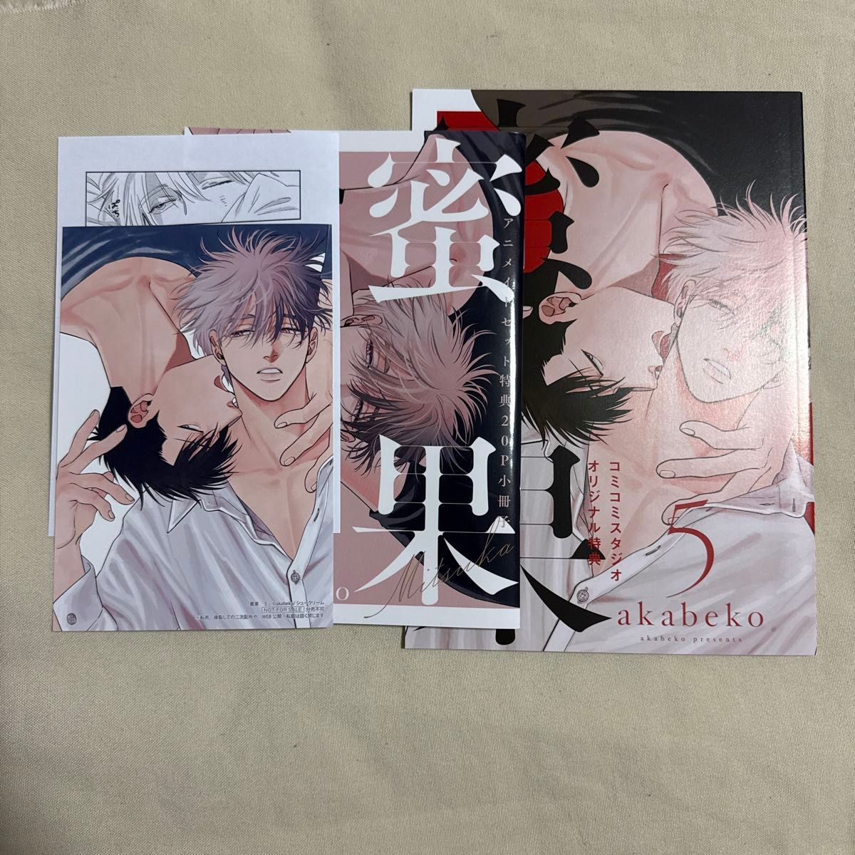 蜜果5和你的漫画动画特典