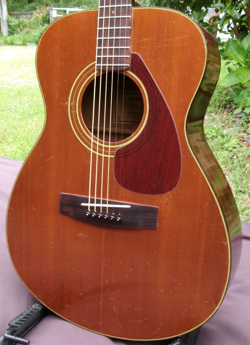 【名機・已翻新】 YAMAHA FG-130 绿色标签 约1972年制造 OOO 尺寸
