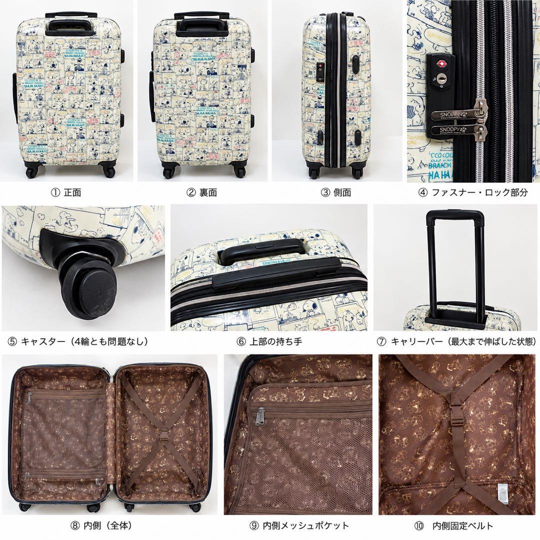 Snoopy Comic Pattern Carry-On Case Suitcase