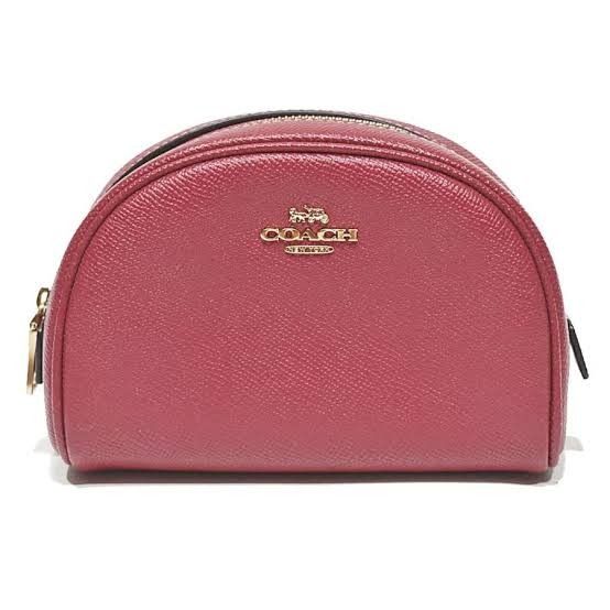 COACH Coach Pouch Small Items Case Makeup Pouch Pink