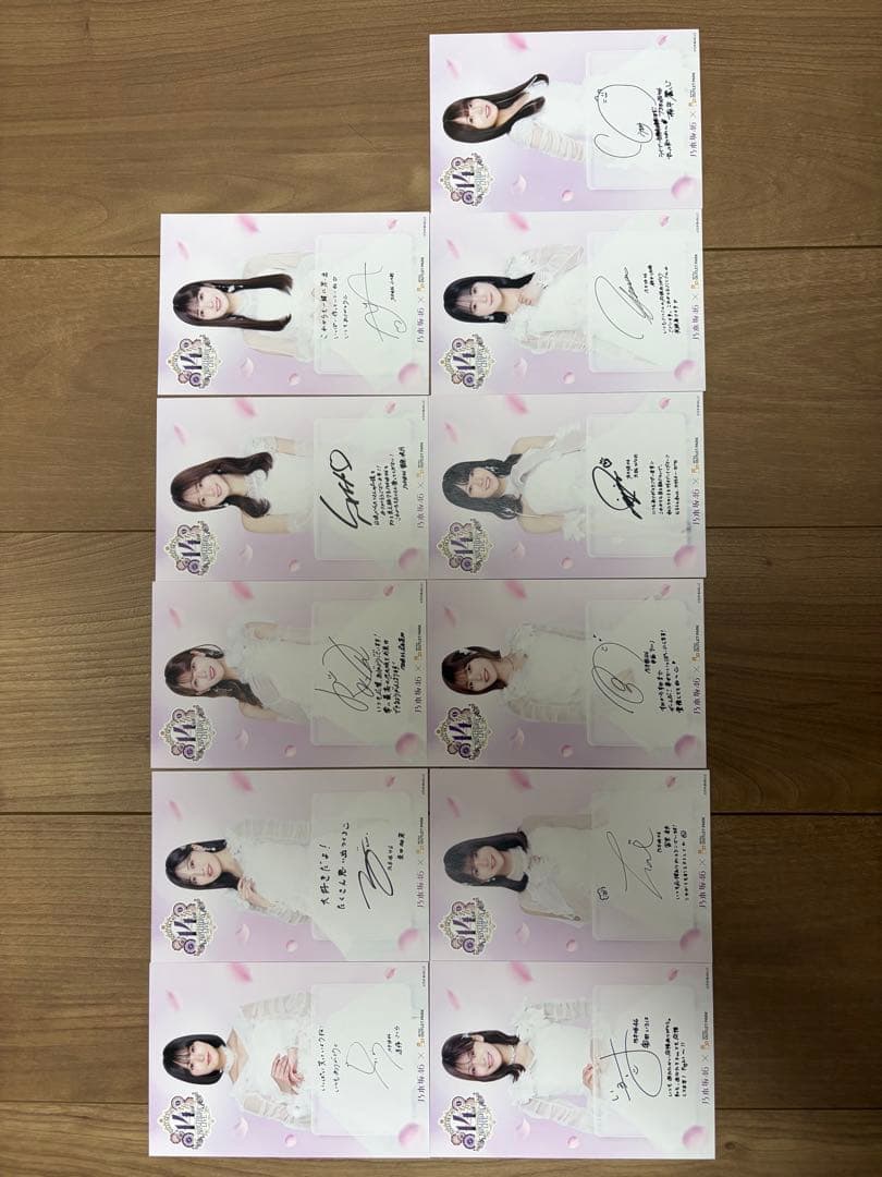 乃木坂46三井奥特莱斯明信片 14thyearBIRTHDAY LIVE