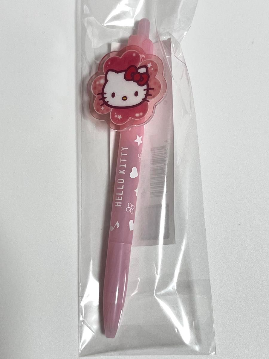 Hello kitty圆珠笔粉色带吉祥物的三丽鸥【新品未开封】