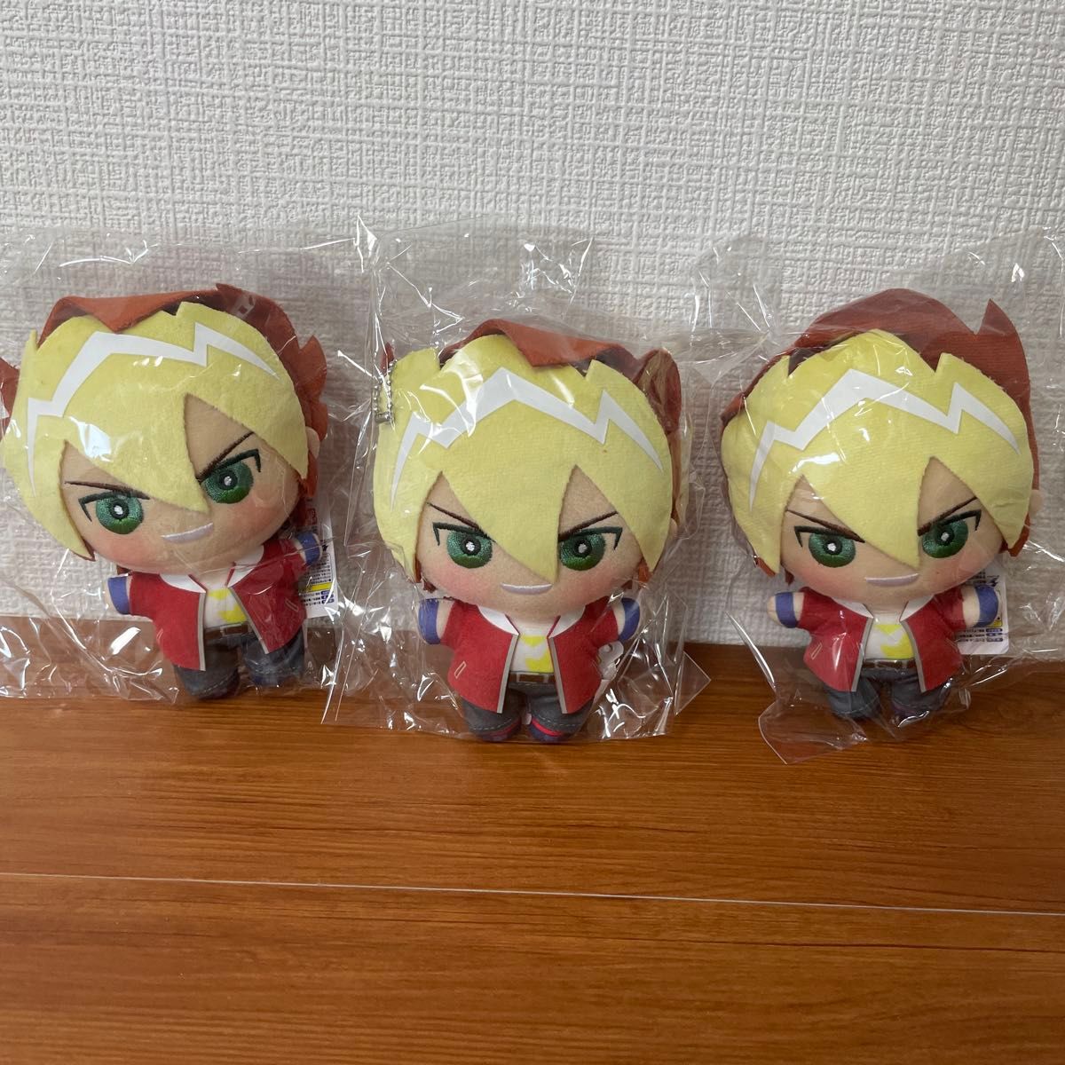 遊☆戯☆王 みにコレ!ぬいぐるみ マスコット 王道遊我 3個