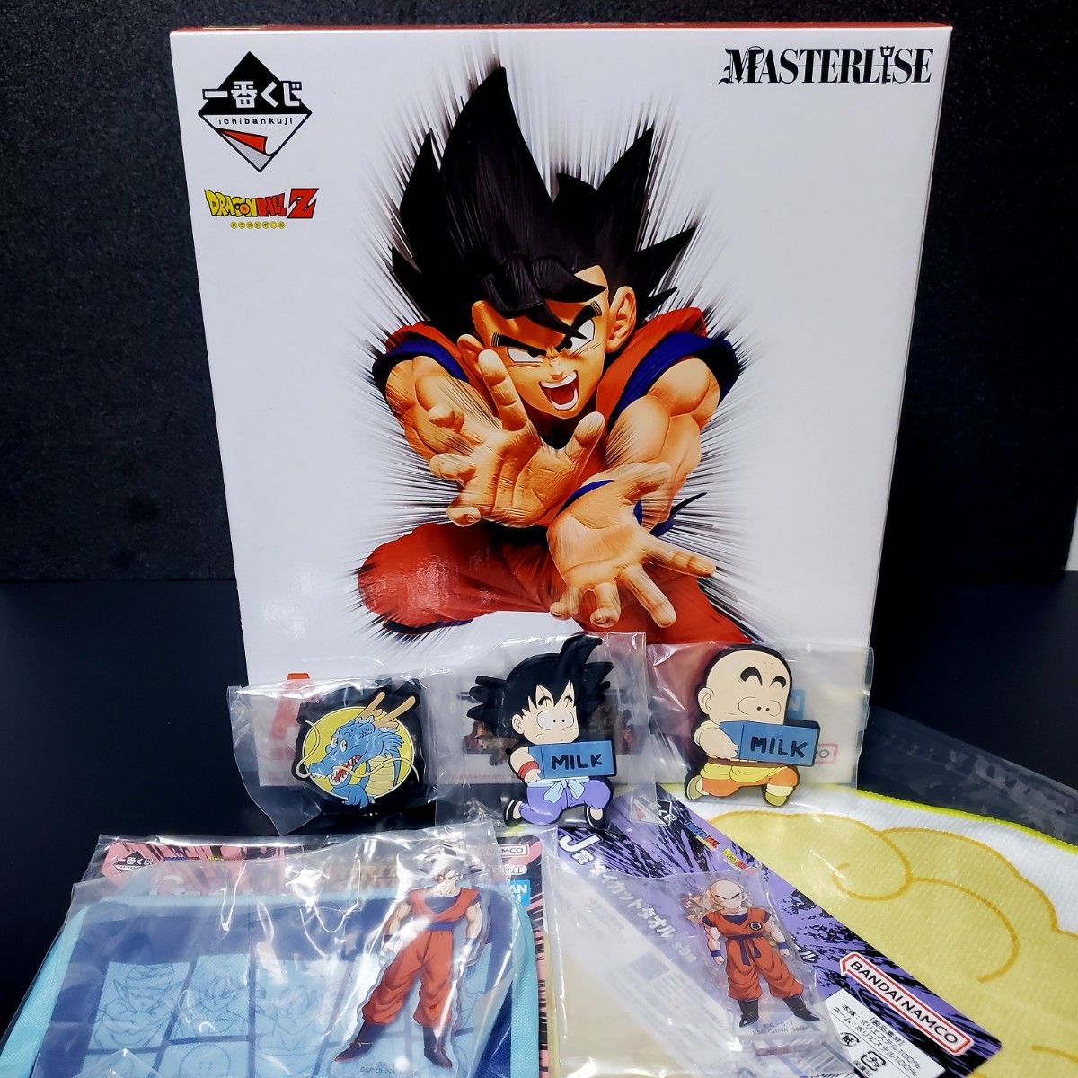 一番赏 龙珠 SPIRIT OF THE SAIYAN A赏 孙悟空 MASTERLISE 手办+赠品套装