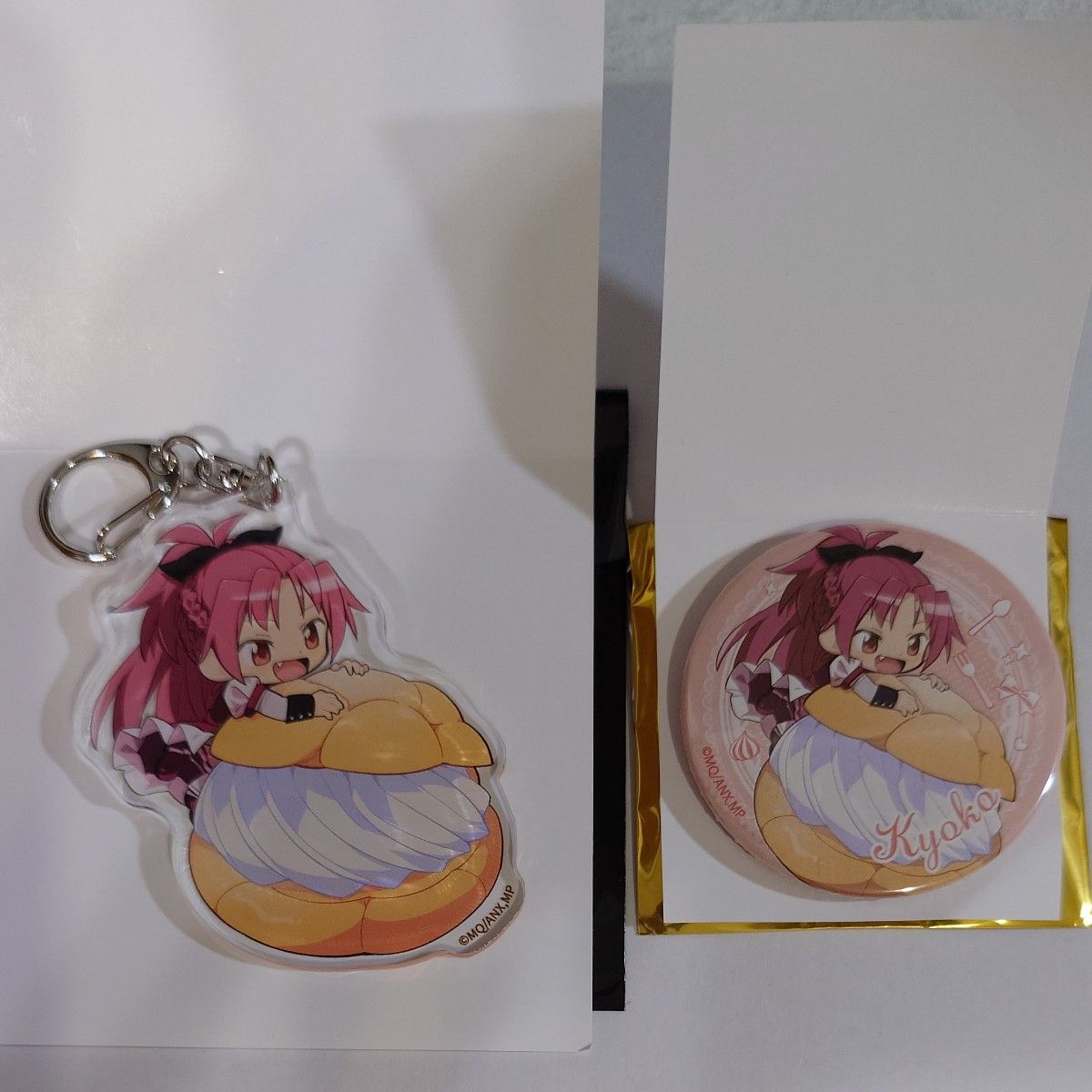 魔法少女小圆☆魔力 甜点天堂 亚克力钥匙扣 徽章 【佐仓杏子】】