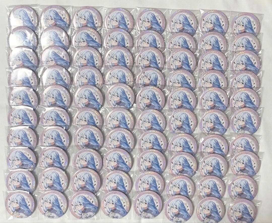 Procella Kanazaki Sae Thanksgiving 4th Anniversary Foil-Stamped Can Badge 80-Piece Set