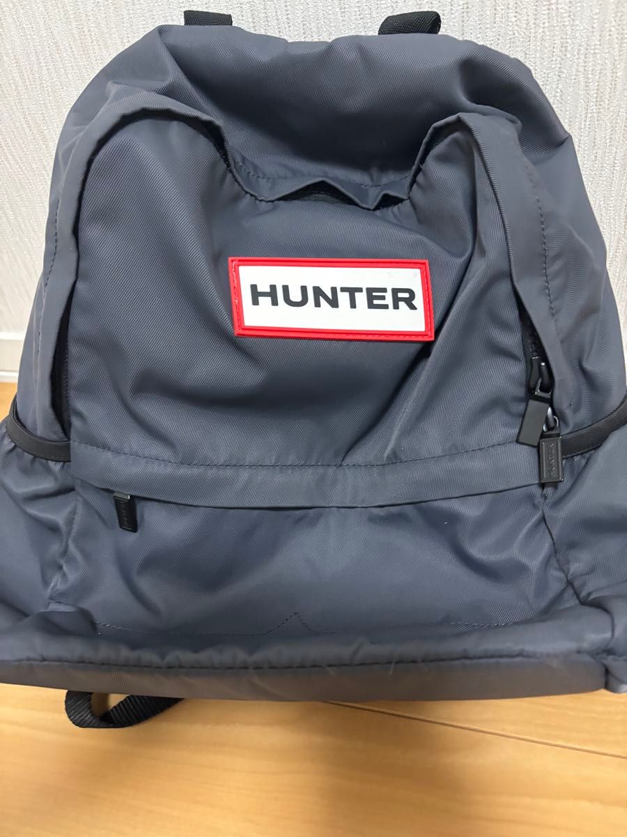 HUNTER 猎人背包 hunter 海军蓝背包 灰色 原创尼龙