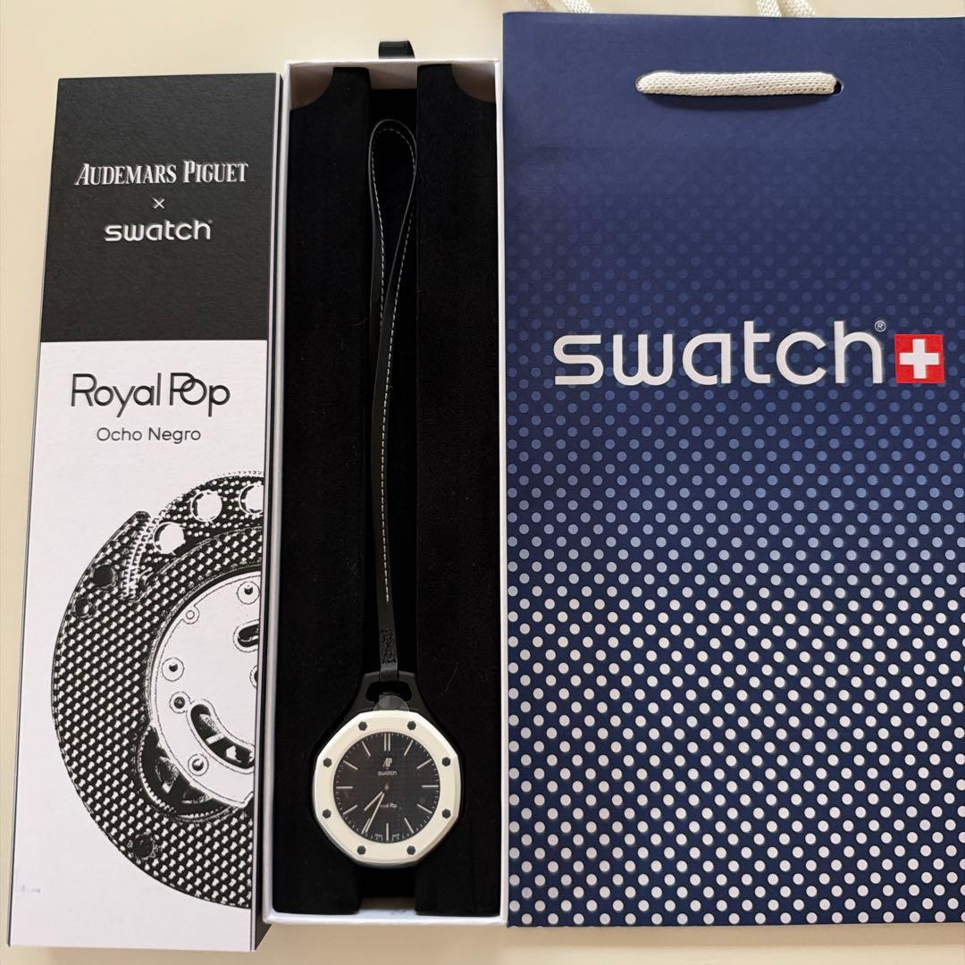 新品爱彼 x Swatch Royal Pop 黑白