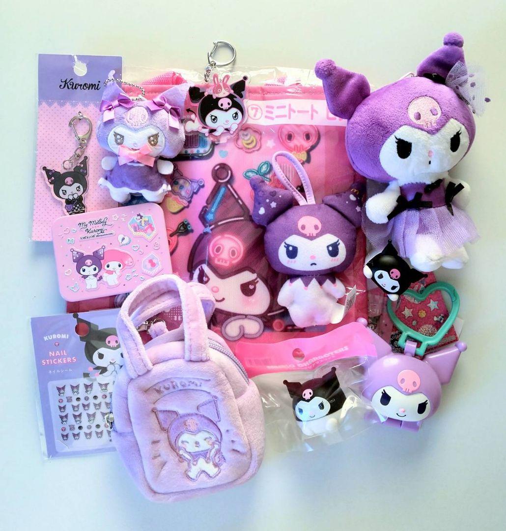 KUROMI Sanrio Cute Kuromi Set (12 Pieces)