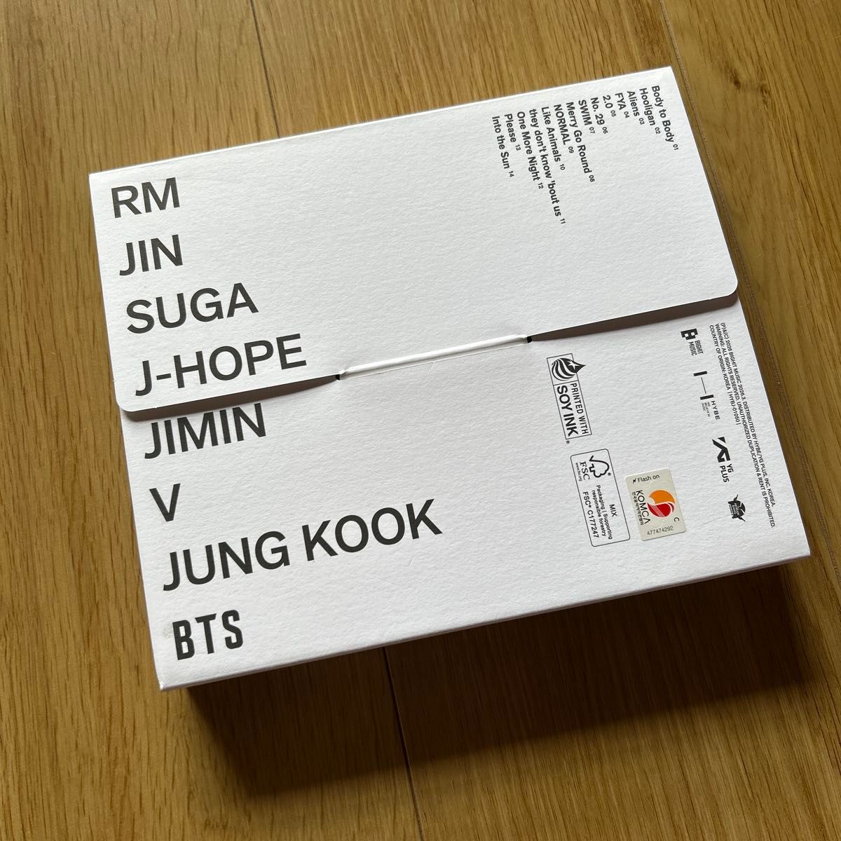 BTS Arriang CD BOX套装