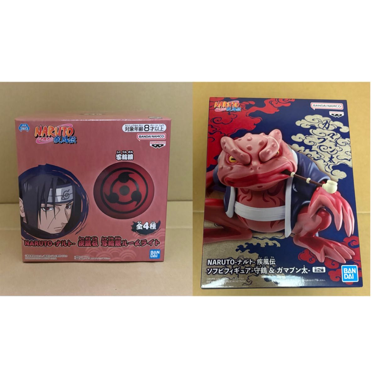 2件套 软胶手办 蛤蟆文太 写轮眼房间灯 写轮眼 鼬 naruto 宇智波鼬 房间灯 手办