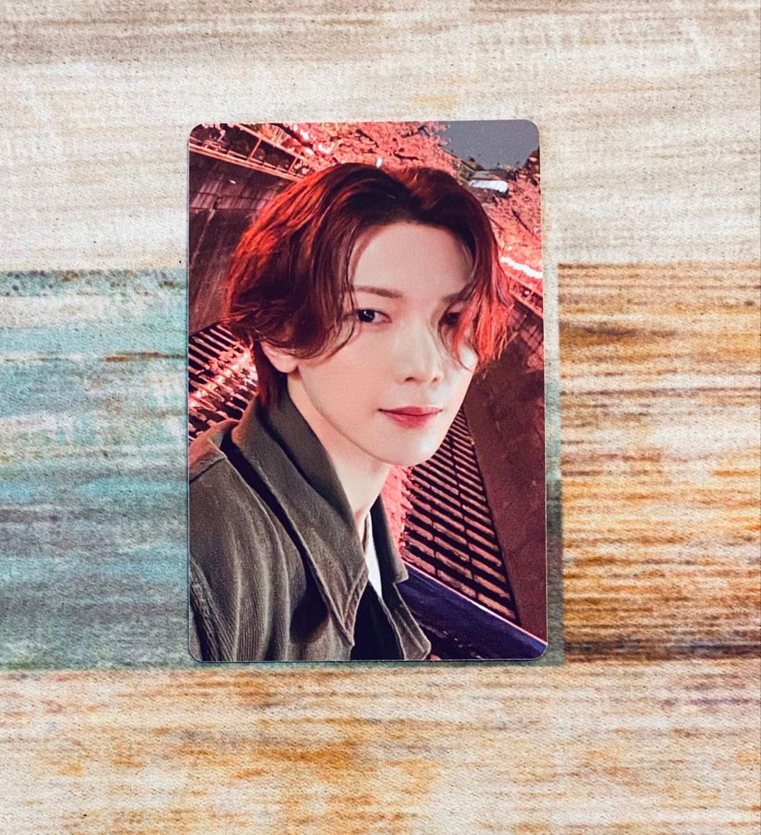 ATEEZ GOLDEN HOUR : Part.3 在你的幻想版限量版 交换卡 ヨサン
