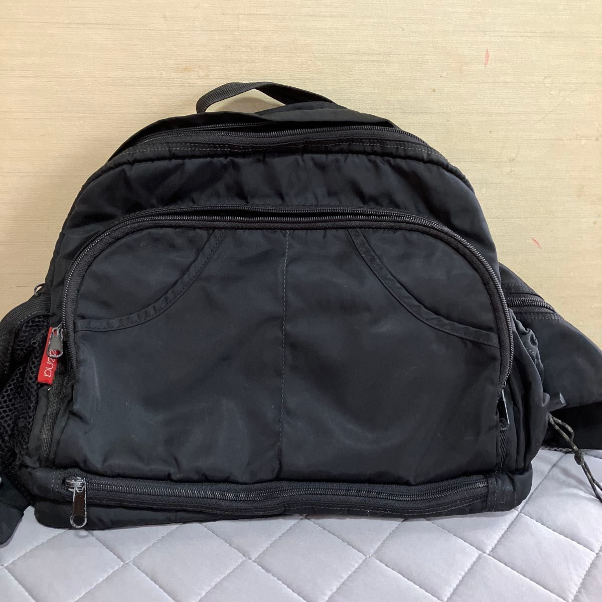 ana PURE Black Backpack Daypack Multi-functional
