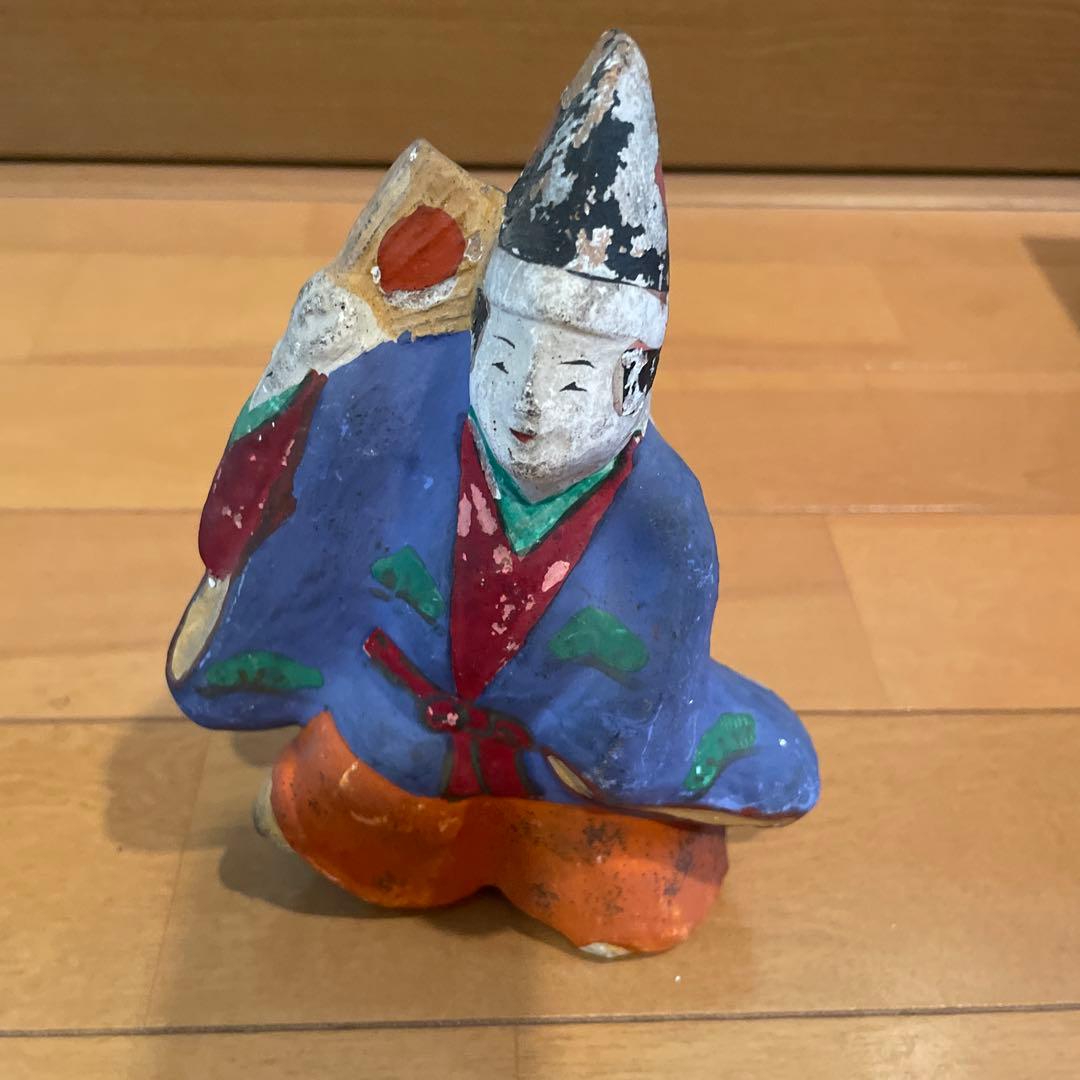 三春张子 三番叟(さんばそう)高柴デコ屋敷 乡土玩具 古董 芝原人形