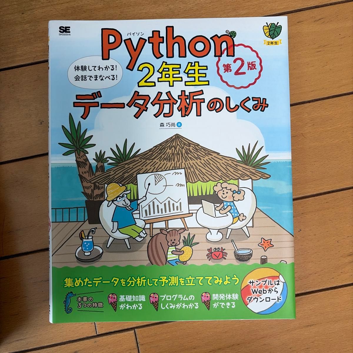 Python 二年级 数据分析的原理 第2版 亲身体验,轻松掌握!通过对话学习!