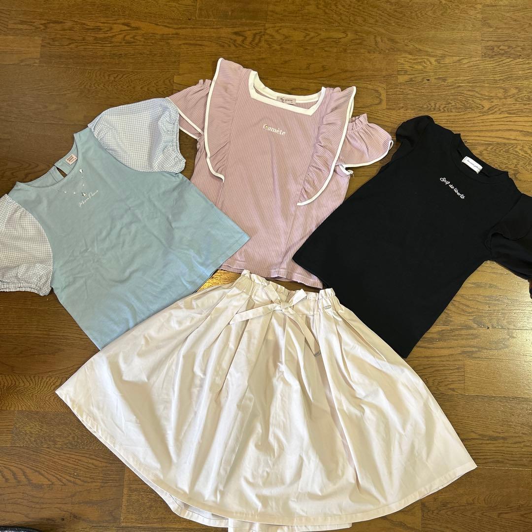 中柔音上衣·裙子套装♡150♡品相极佳