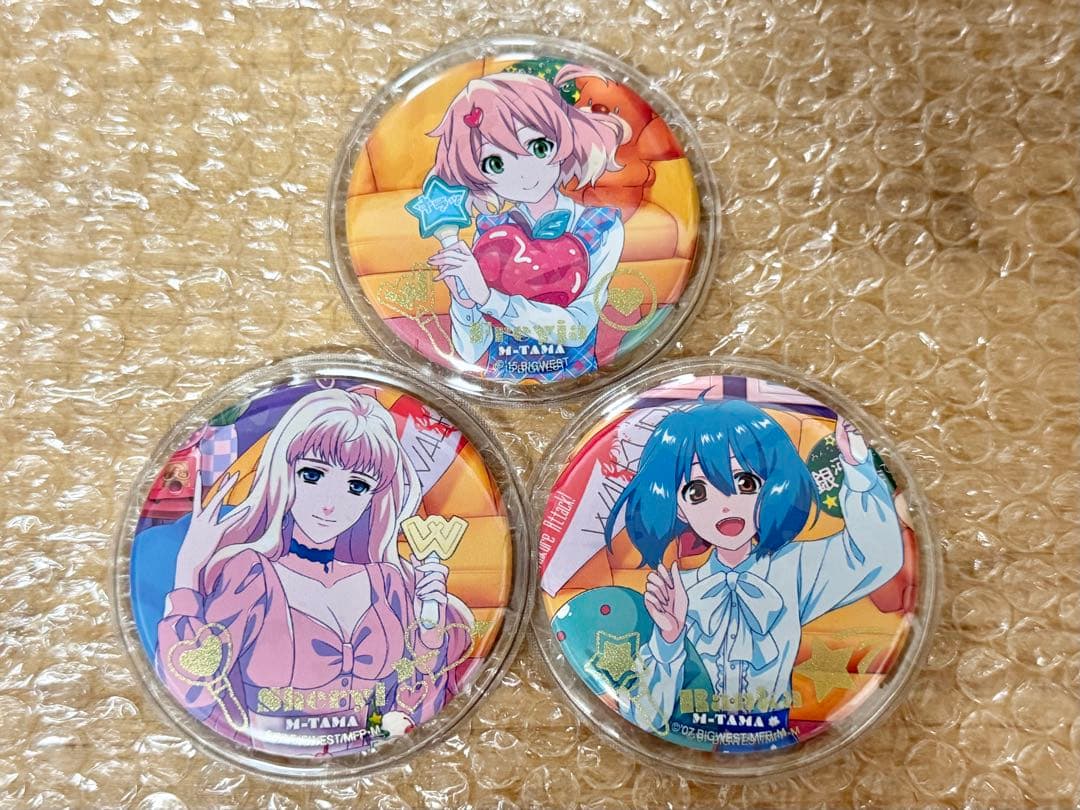 Macross M soul event limited can badge Sheryl Lanka Freya