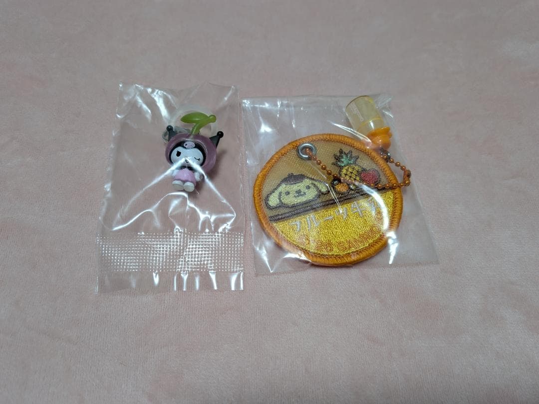 Sanrio Cromy Pom Pom Purin Charm Set