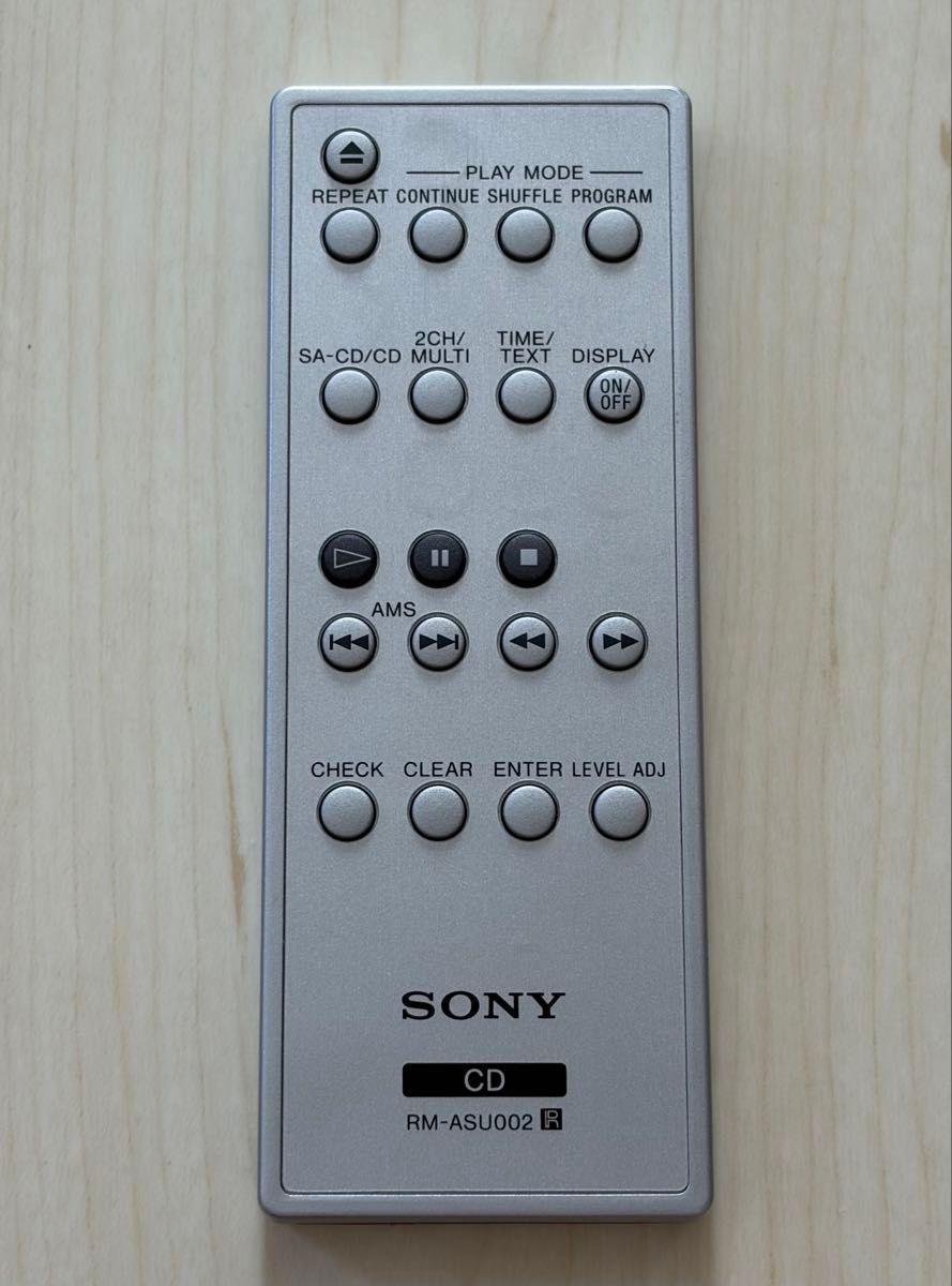 SONY 索尼 CD 播放器遥控器 RM-ASU002