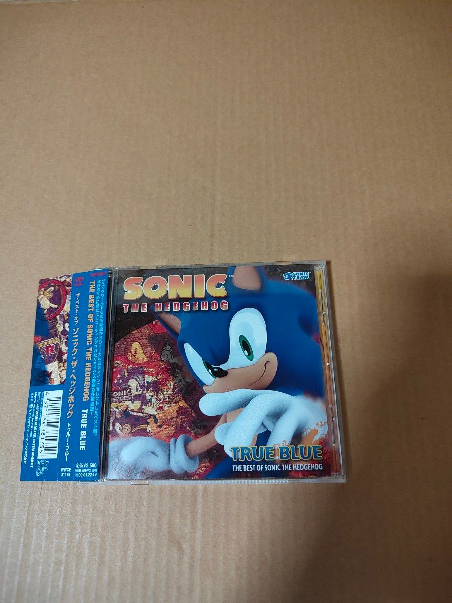 「《刺猬索尼克精选:真正的蓝色》二手 CD TRUE BLUE