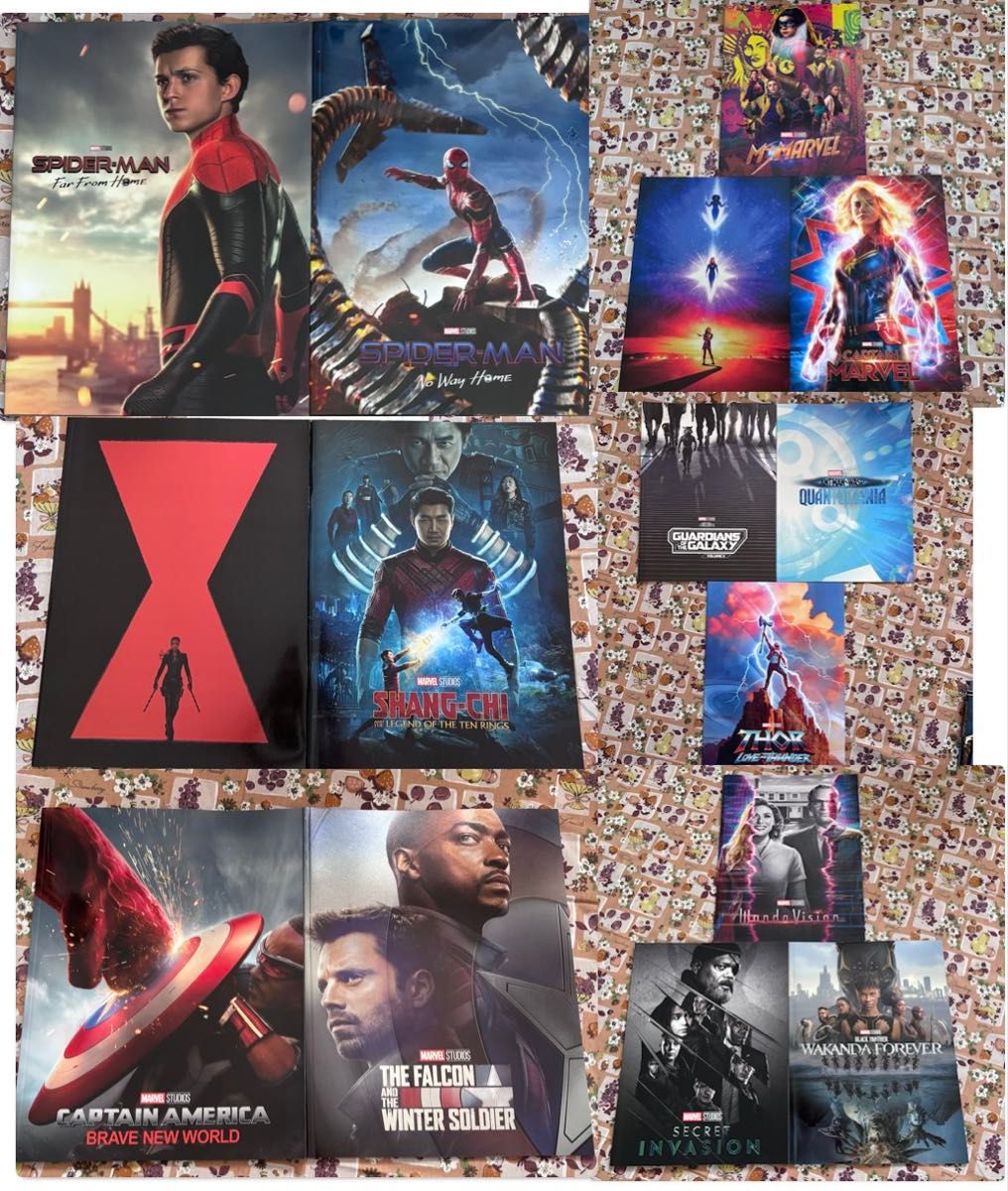 MARVEL 映画パンフレット 15冊セット MCU作品まとめ売り