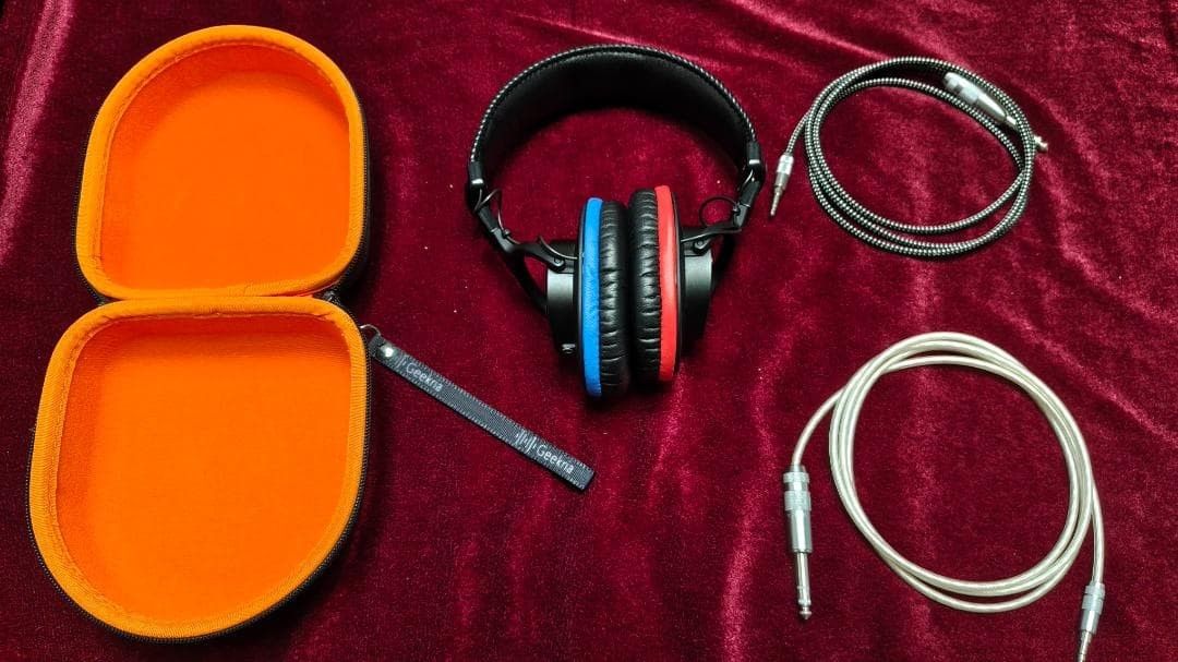 SONY MDR-V6 ヘッドホン 本体 リケーブルカスタム オヤイデケーブル付き