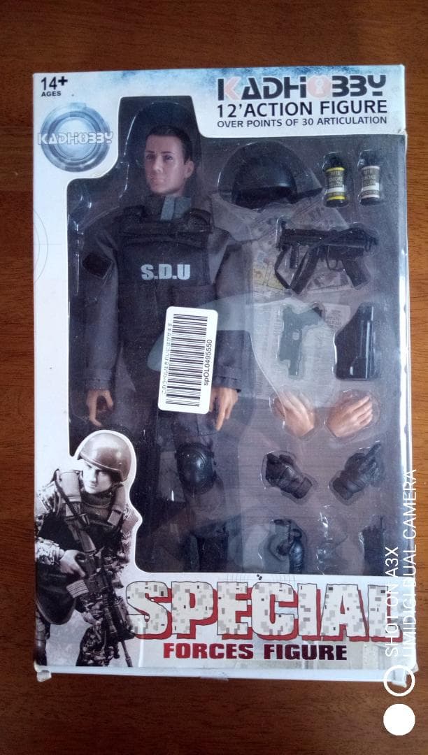 M1746 手办 1/6 香港警察 SDU 特种部队 12英寸
