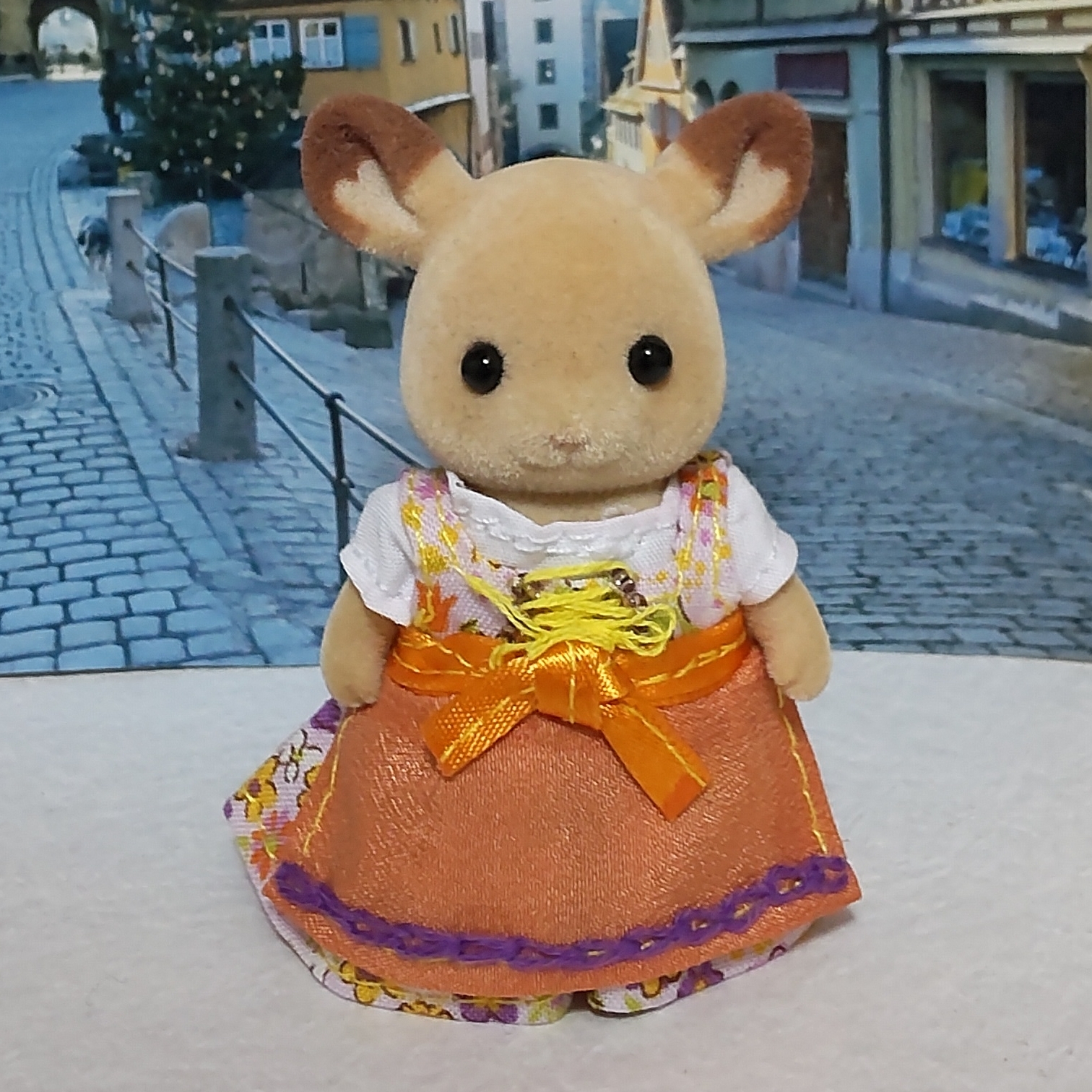 Sylvanian Families 德国民族服装 Diador 女童款 橙色