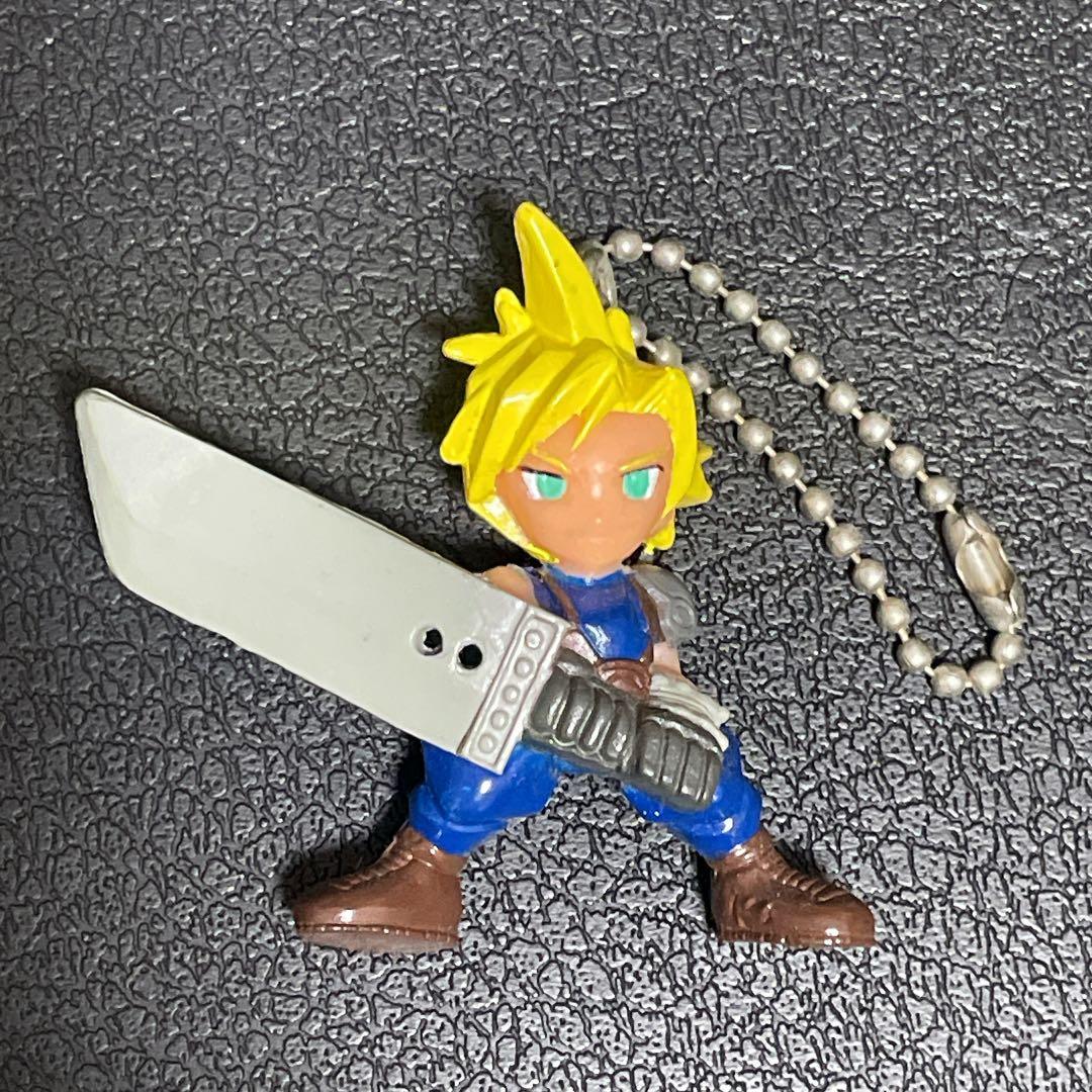 FF Swing Final Fantasy VII Cloud Keychain Mascot