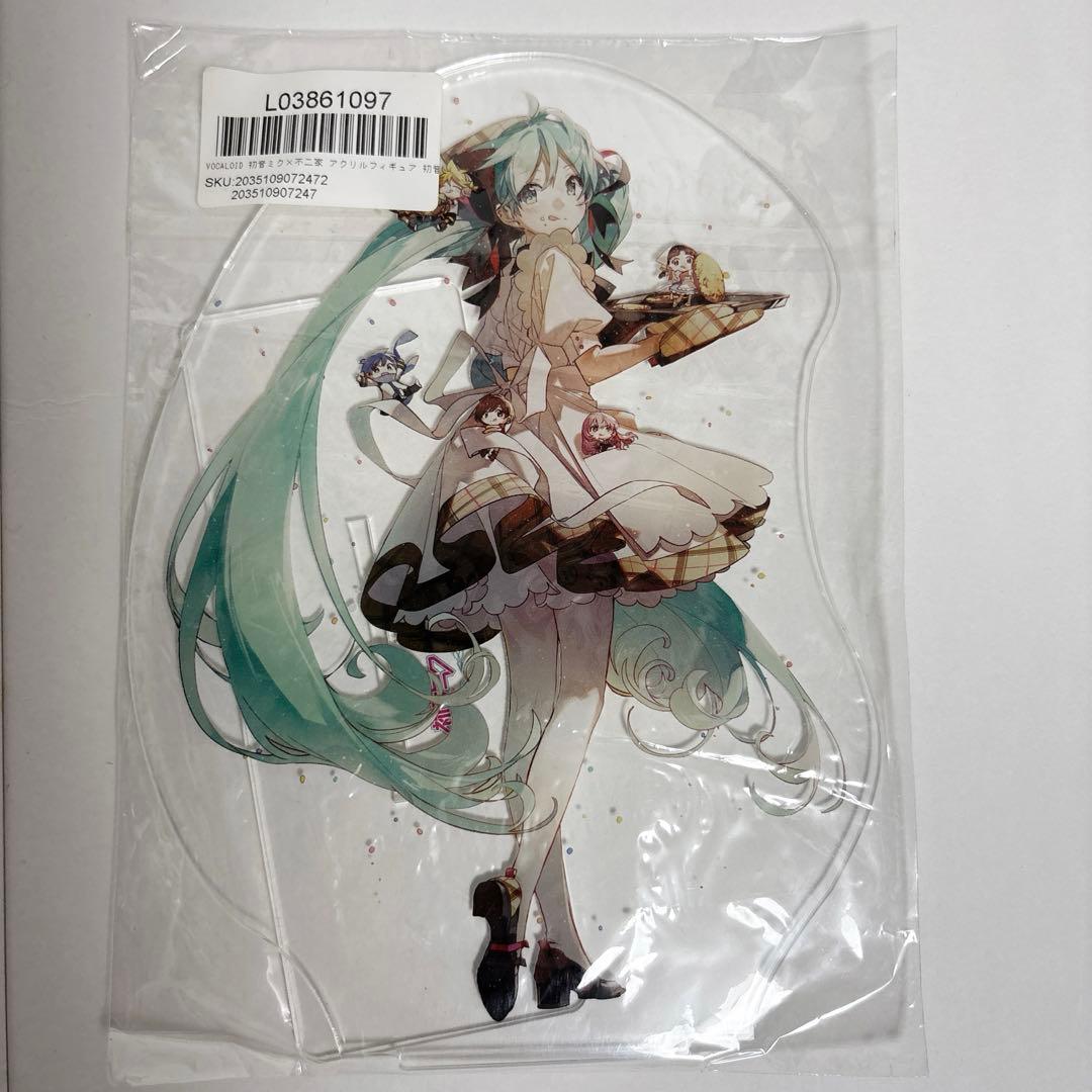 Fujiya Collaboration Hatsune Miku Rella Acrylic Stand 2019 Vocaloid