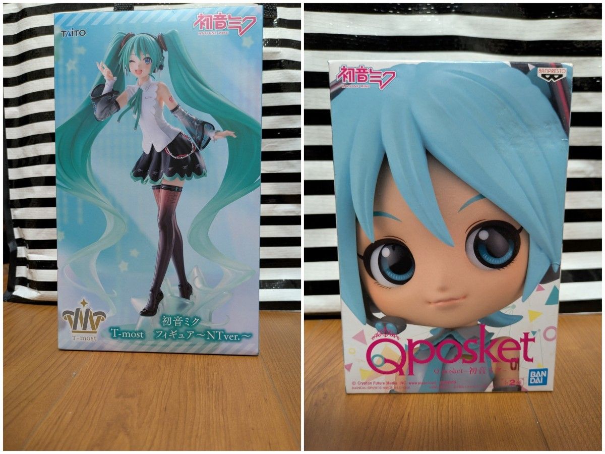 太东 初音未来 T-most 手办 NT版 Qposket 2件套 全新未拆封