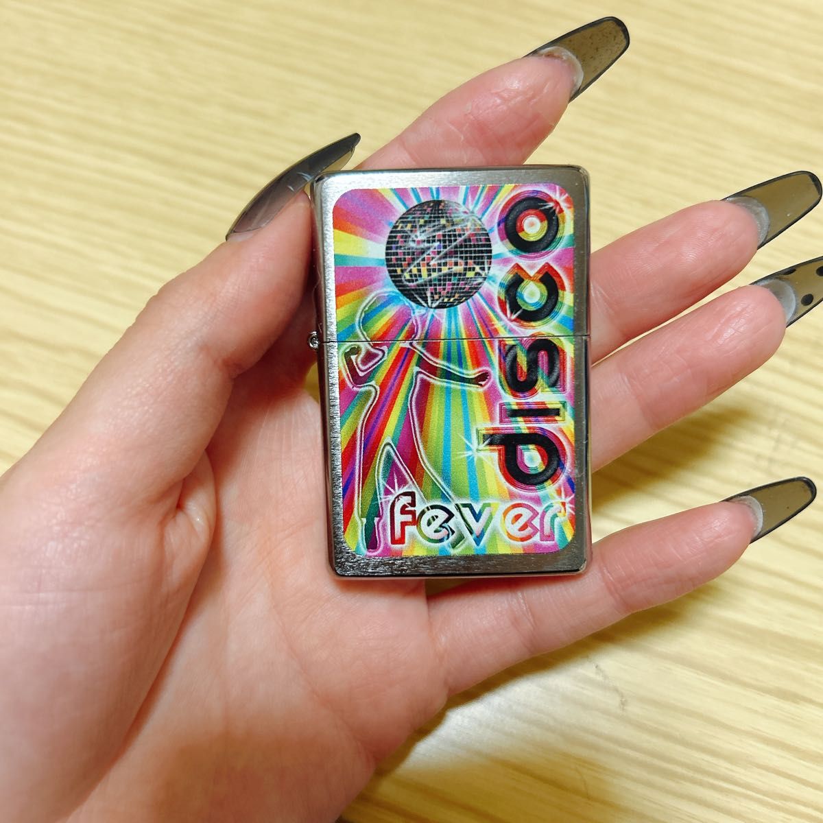 Zippo 2017 Disco Fever Planet Disco Lighter Multi-Color