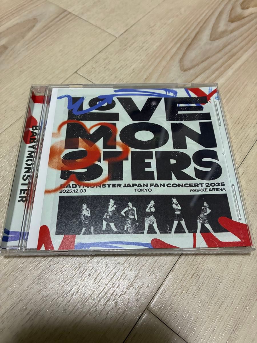 BABYMONSTER LOVE MONSTERS JAPAN FAN演唱会2025 CD★播放1次