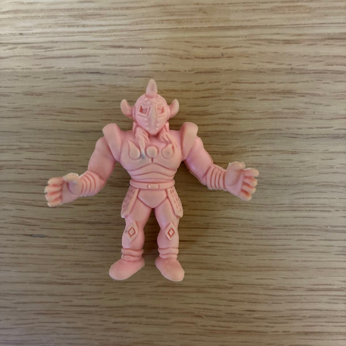 バンダイ キン肉マン キン消し パート2 No.024 アクマ将軍 悪魔将軍 肌色 ペールオレンジ 当時物【複数落札 値引】