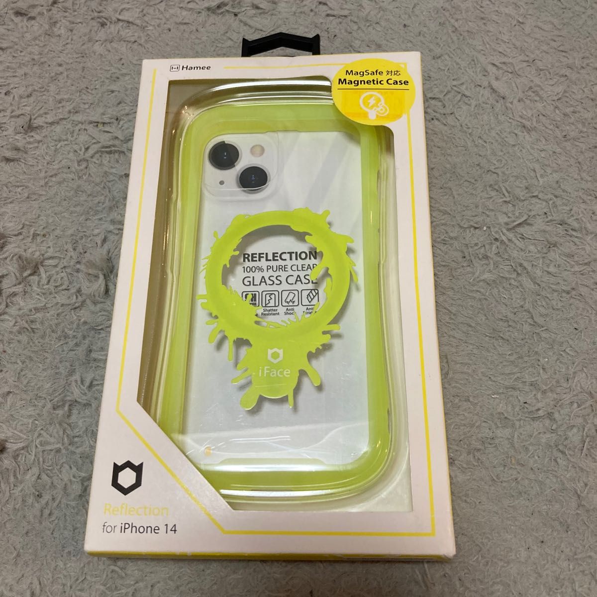 IFace Reflection Neo iPhone 14外壳MagSafe清除 (透明黄色/油漆)