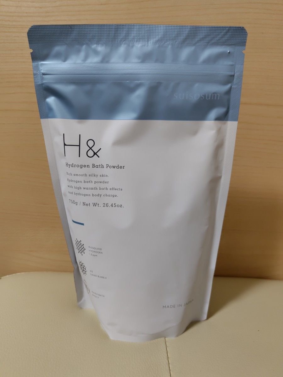 アッシュアンド 水素入浴剤 750g