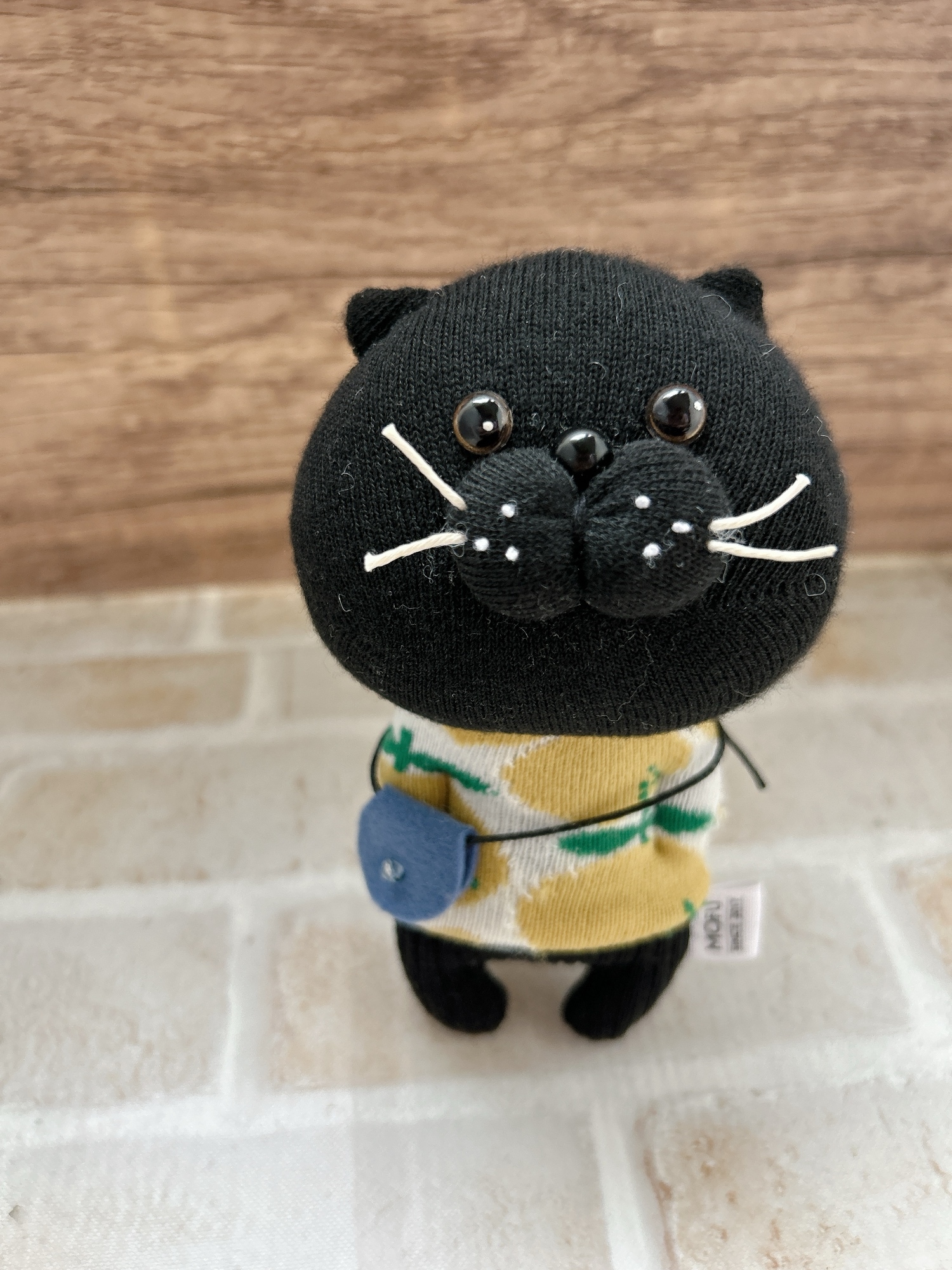口袋里很可爱♡黑猫毛绒玩具
