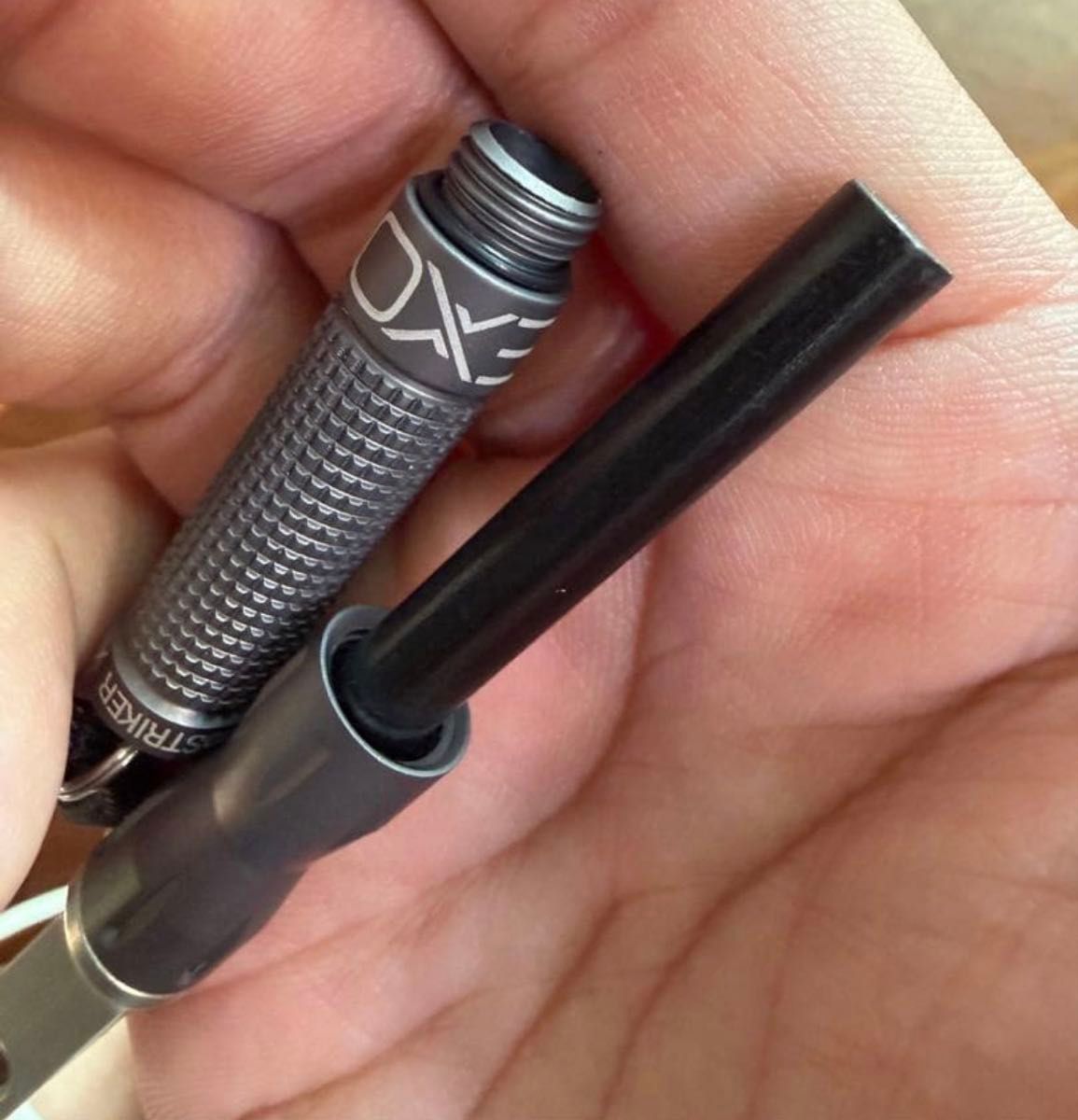 外置式打火器 纳米冲击者XL 银灰色 火种器 未使用品