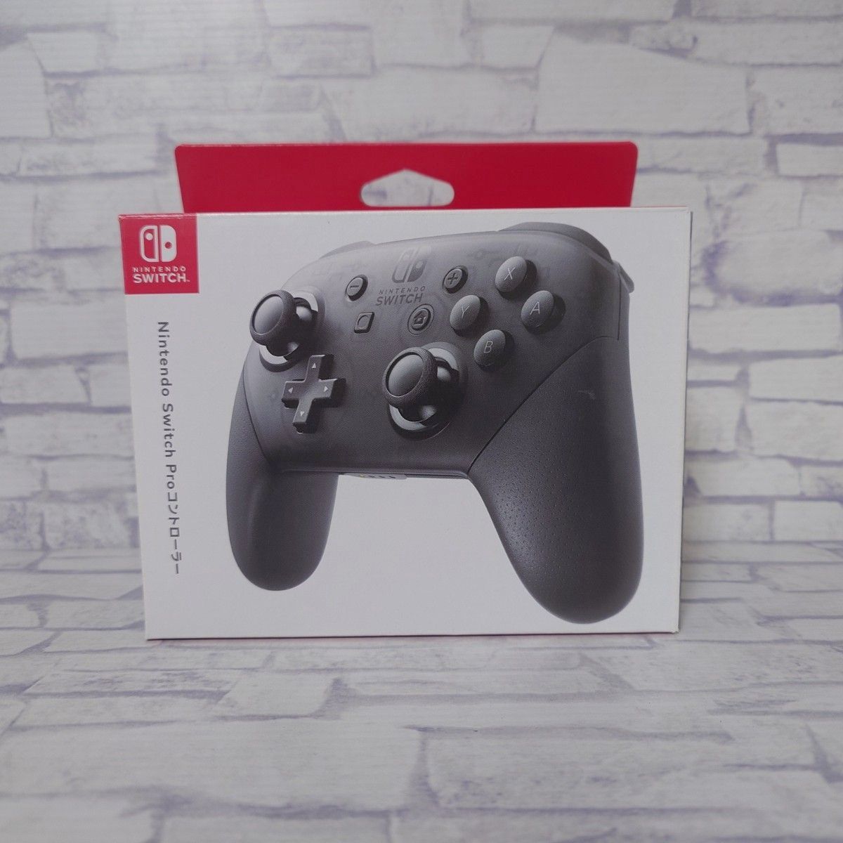 【未使用品】Nintendo Switch Pro控制器 原装Pro手柄 带包装盒