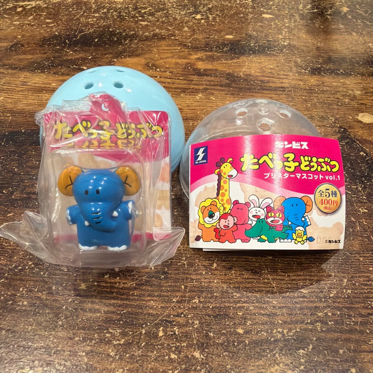 吃豆动物 泡罩吉祥物 vol.1 大象 手办