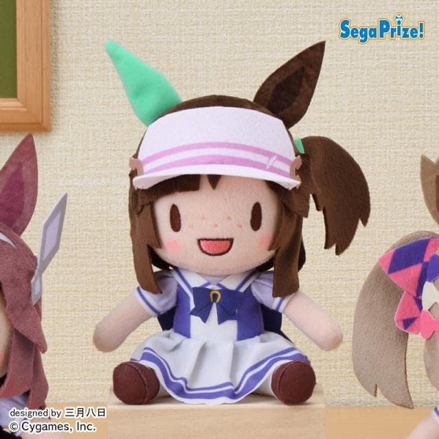 赛马娘 软萌毛绒玩具 爱涅斯风神 世嘉惊喜
